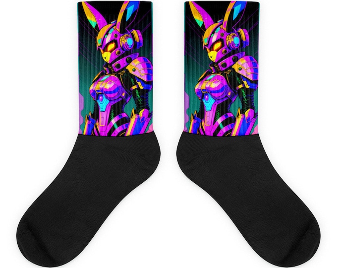 Cyber Bunny Socks - NotMoz