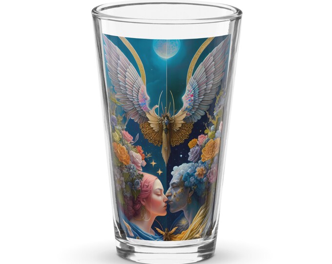 I love the moon Shaker pint glass - NotMoz