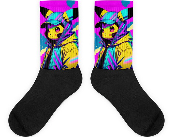 Cyber Pika Socks - NotMoz