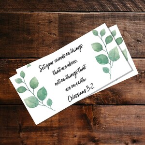 Scripture Truths from Colossians, Bible Verses for Encouragement, Bible Verse Cards, Gift for Friends, Printable Scripture