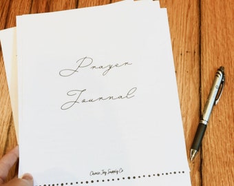 Printable Prayer Journal PDF