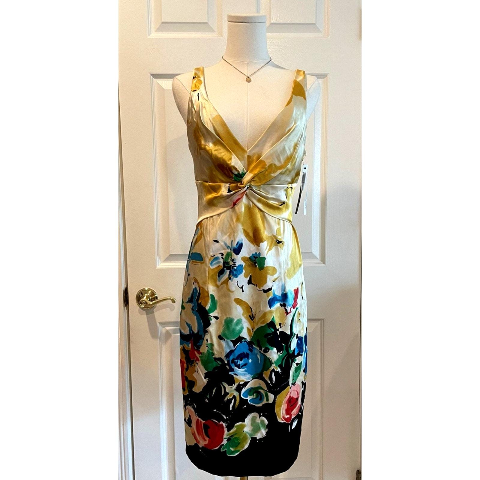 david meister gold cocktail dress #formal dress