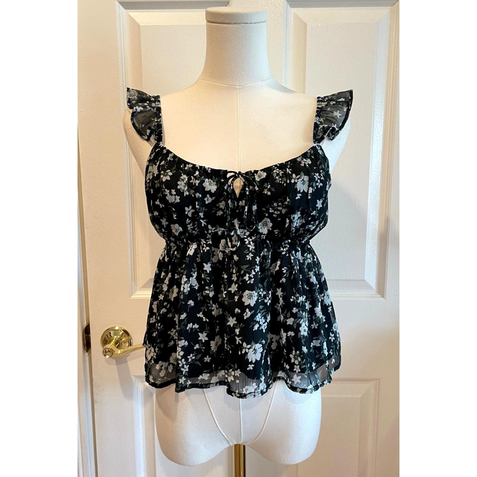 Babydoll Top Hollister - Etsy