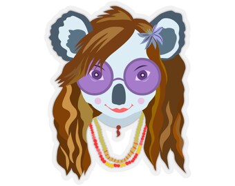 Inspired by Janis Joplin - For music lovers.  Kiss-Cut Stickers