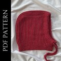 PDF File for Crochet Pattern (English), Kelly Hood, Pictures and Video Tutorials Included, Crochet Hood Pattern