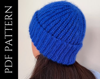 PDF File for Crochet Pattern (English), Clover Beanie, Pictures and Video Tutorials Included, Crochet Beanie Pattern, Crochet Hat Pattern