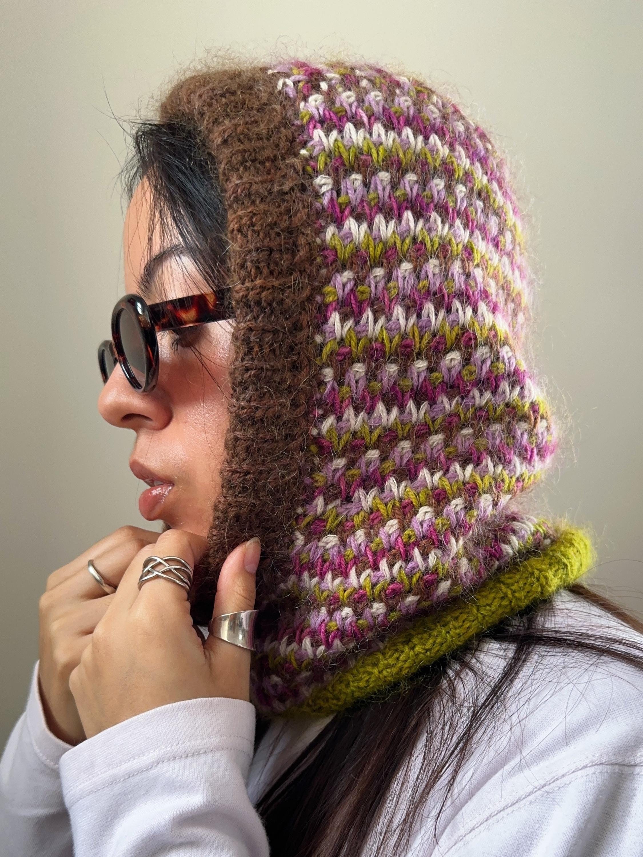 PDF File for Tunisian Crochet Pattern (english), Ziggy Hood