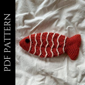 PDF File for Crochet Pattern (English), Pisces Pouch, Pictures and Video Tutorials Included, Crochet Zipper Pouch Pattern