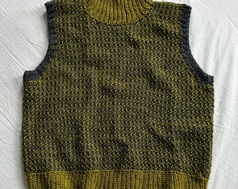 Chaleco Tunecino Paso A Paso Archivo PDF Para Patrón De Crochet