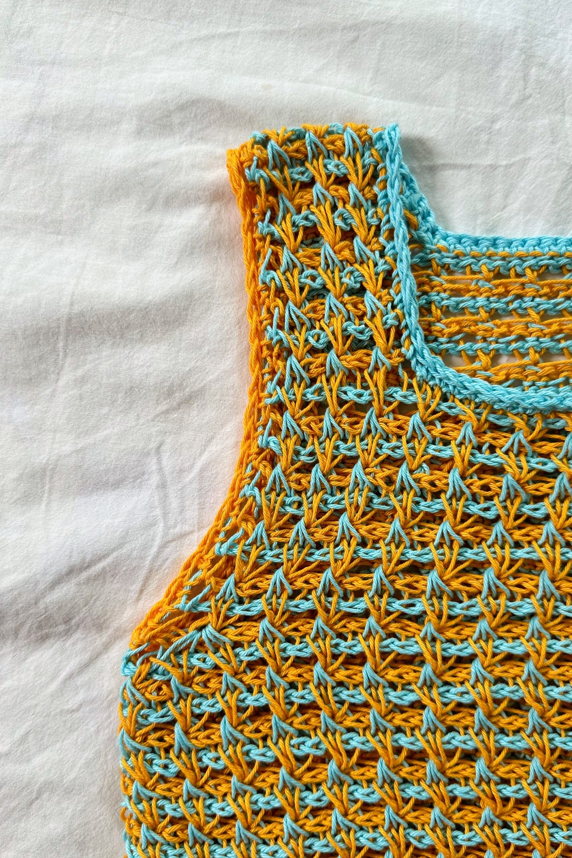 PDF File for Tunisian Crochet Pattern (english), Nexus Top