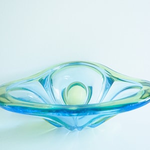 Murano * glass * bowl * made in Italy * 60s * very good vintage condition