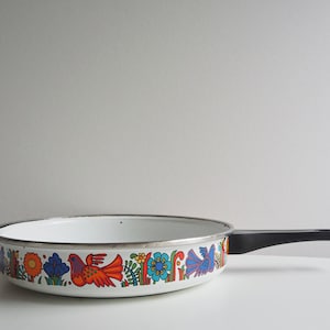 Villeroy & Boch * pan with handle * Acapulco * floral * 70s * good vintage condition