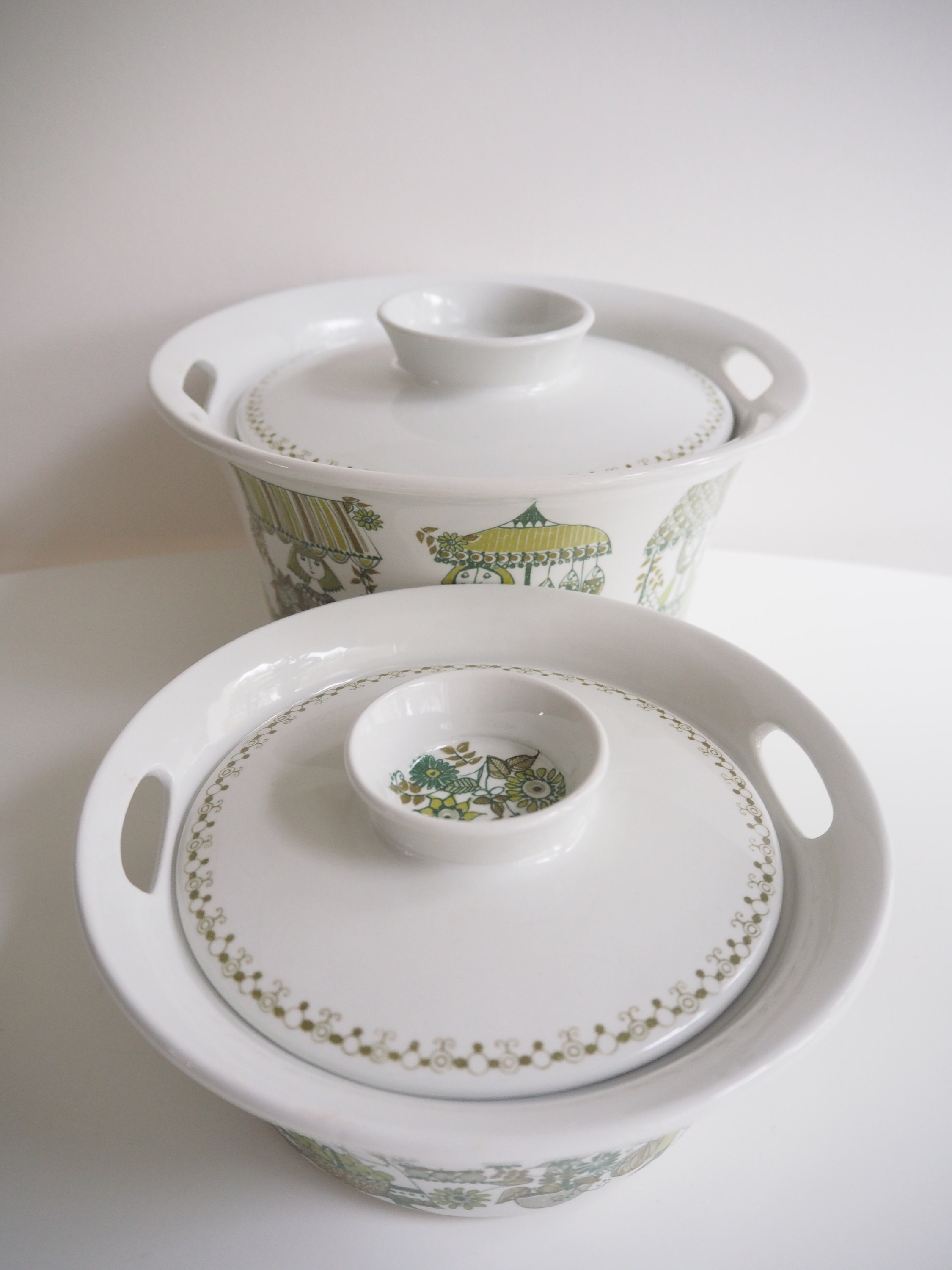 Set of 2 * Figgjo Flint * Casseroles * Market * Scandinavian