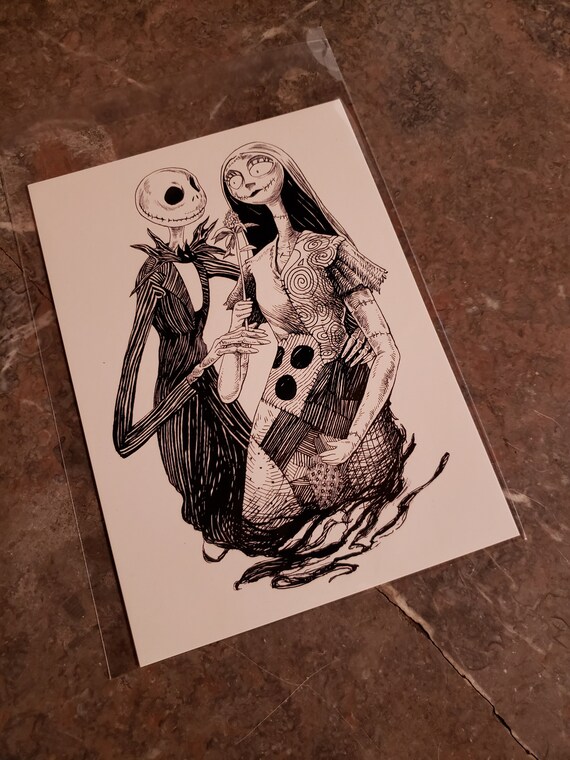Jack and Sally - Etsy