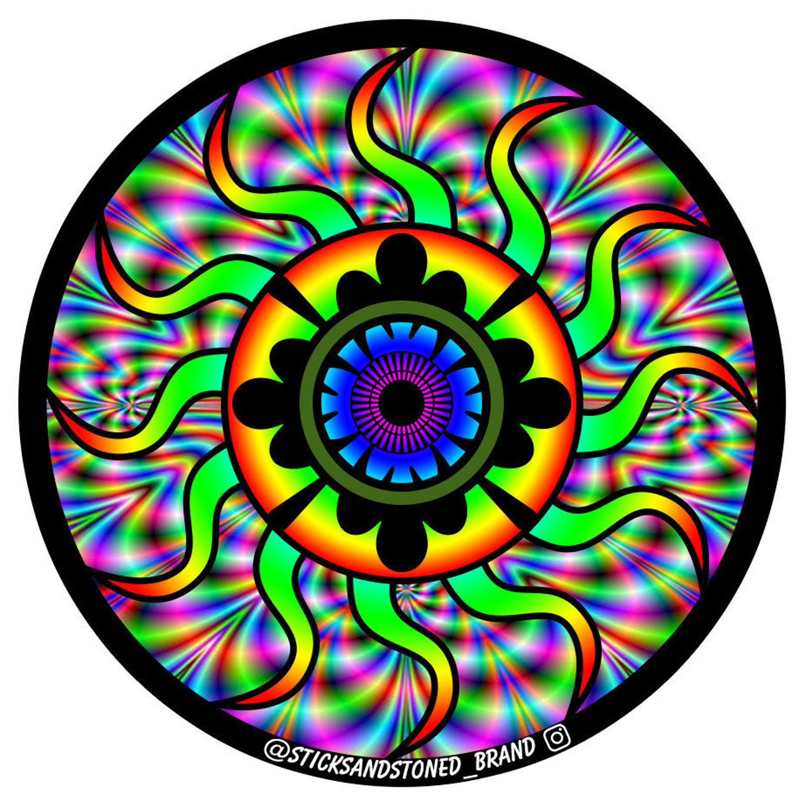 Psychedelic Eye Trippy Etsy