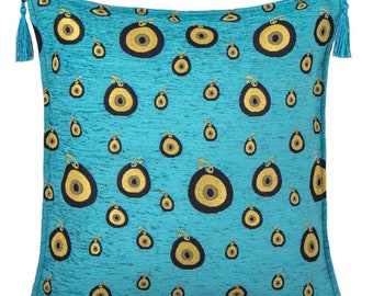 Evil eye cushion | Etsy Eye pillow cover | Etsy