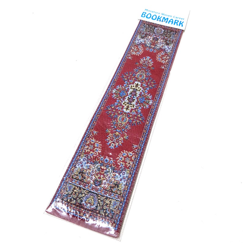 10 Pcs Wholesale Authentic Turkish Carpet Design Miniature Woven Bookmark by Bahar Oya image 6