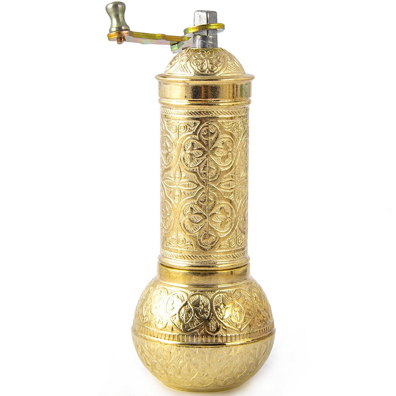 Authentic Turkish Spice Mill Large Pepper Shakers Grinder Etsy
