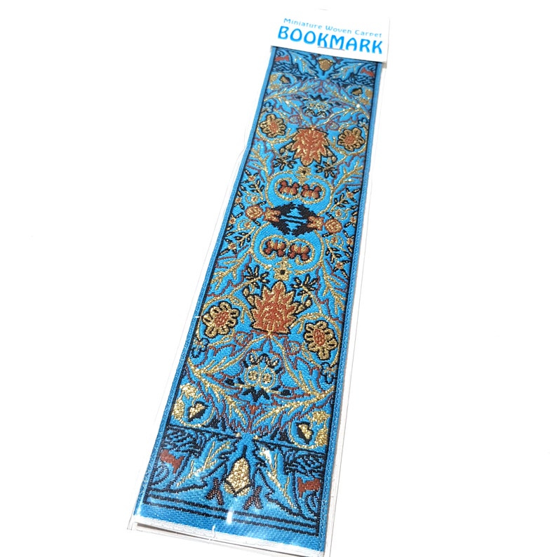 10 Pcs Wholesale Authentic Turkish Carpet Design Miniature Woven Bookmark by Bahar Oya image 8