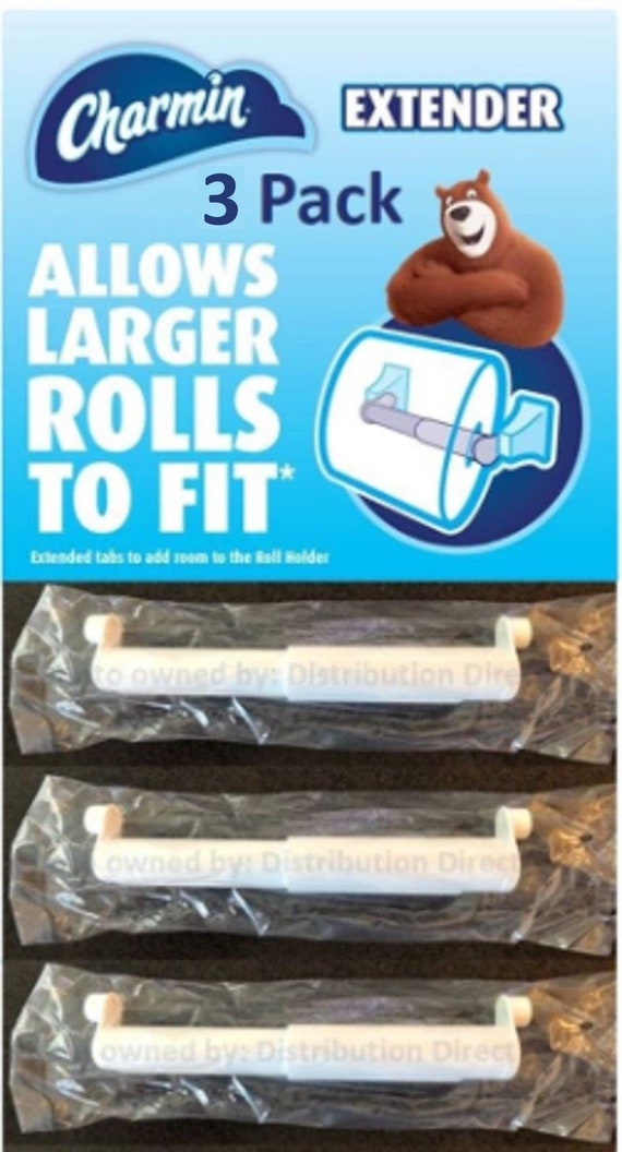 3 New Charmin Toilet Paper Roll Extenders Mega Super Mega Etsy