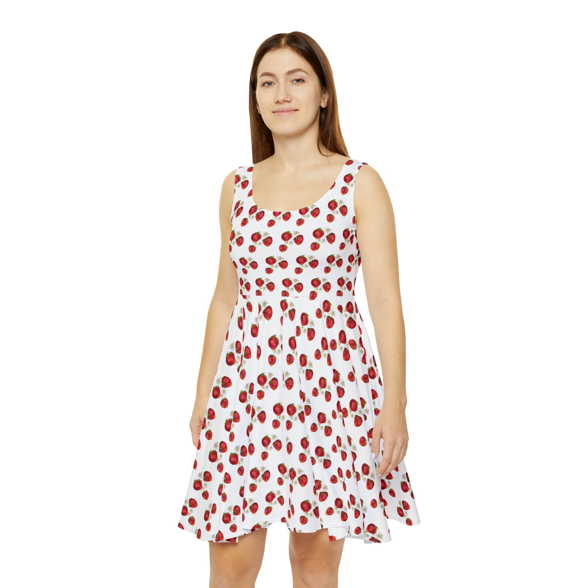 strawberry skater dress Amazon.com: JJ-GOGO Digital Print Strawberry Pattern Skater Dress: Clothing, Shoes & Jewelry