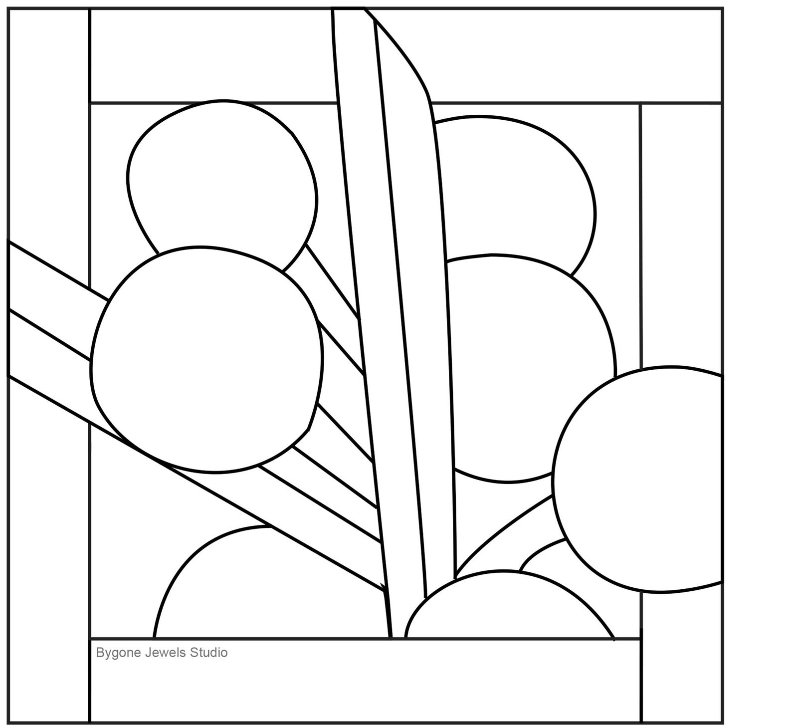 Wattle Pattern Raymond Australian Wattle Leadlight Pattern - Etsy