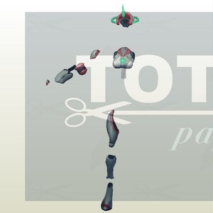 Program Soraka full cosplay template for foam/paper