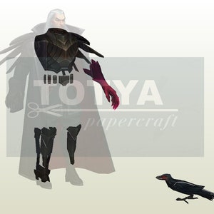 Swain+raven full cosplay template for foam/paper