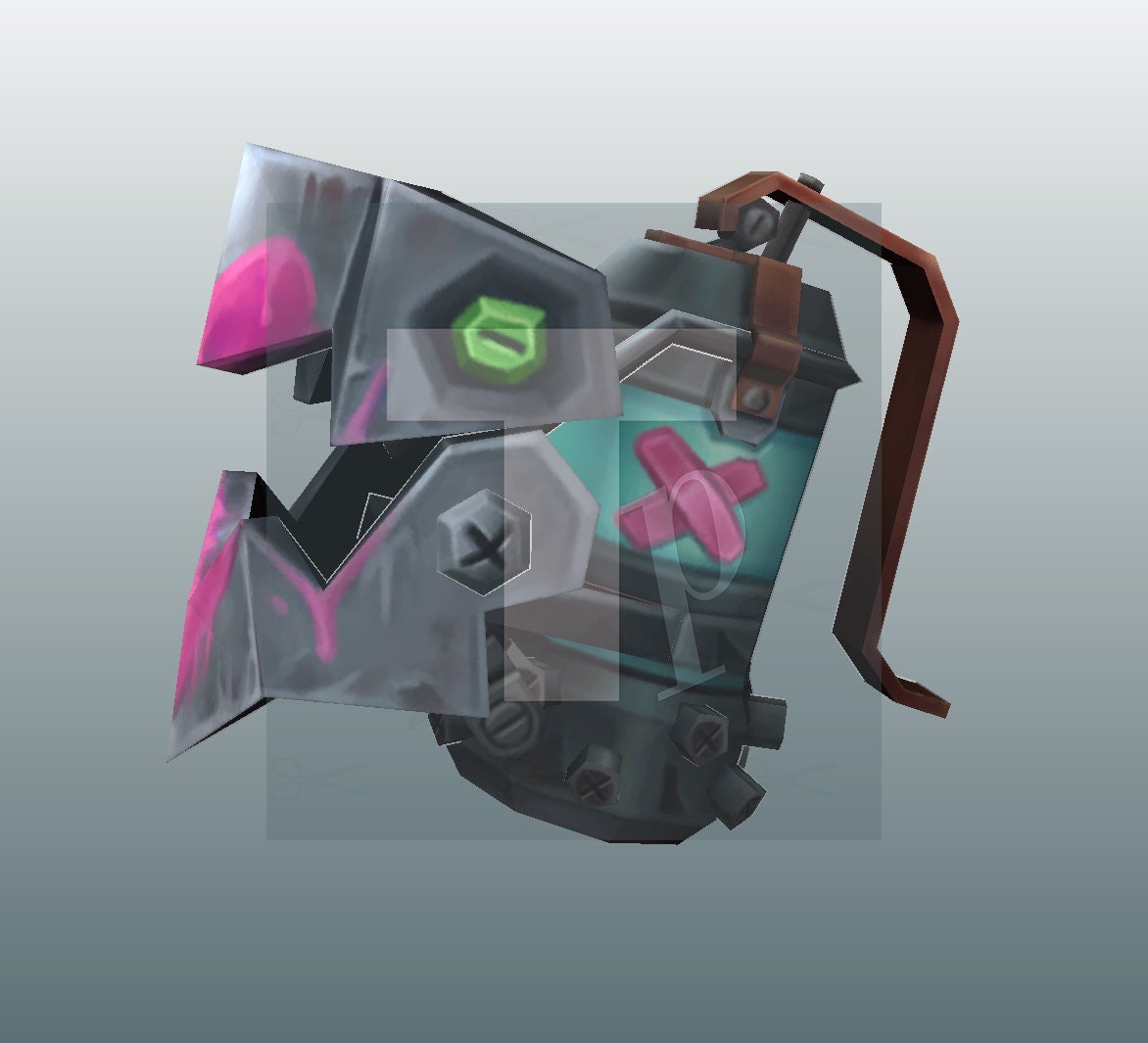 Jinx Template Arcane Jinx Cosplay Template for Foam/paper (+gratis Grenade) - Etsy