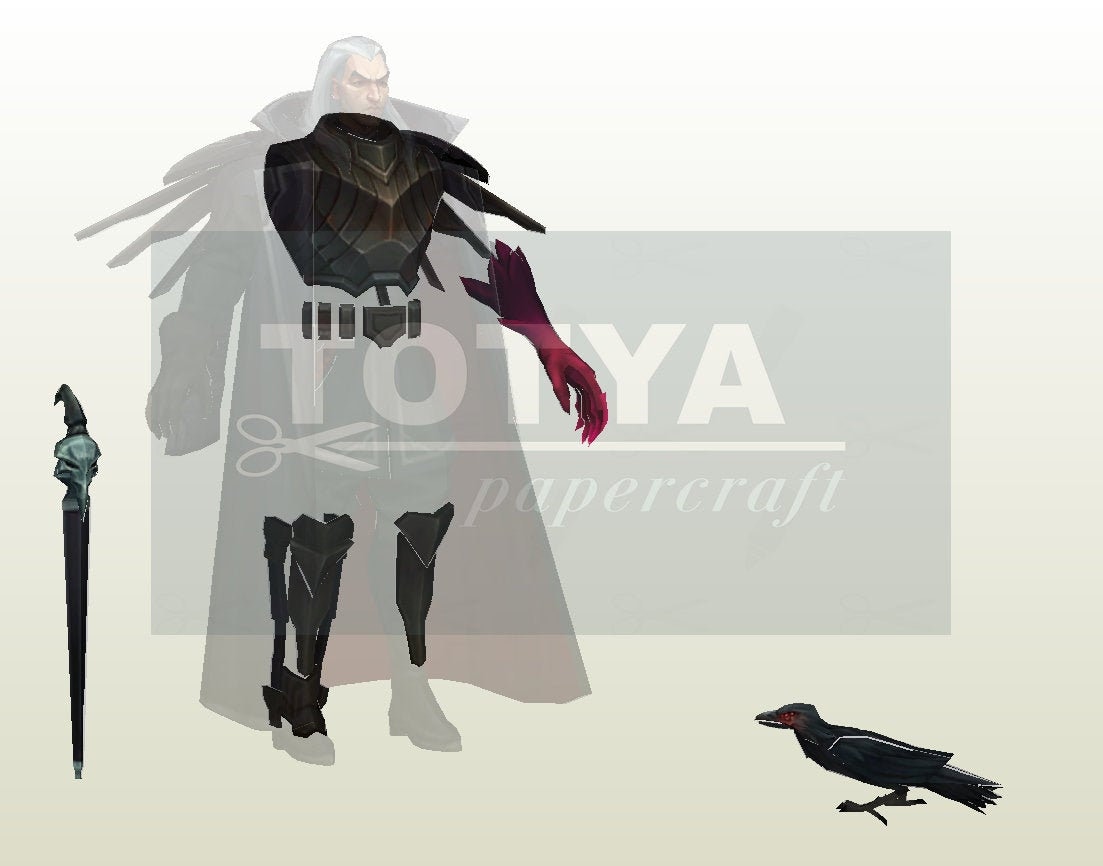 League Of Legends Swain Cosplay