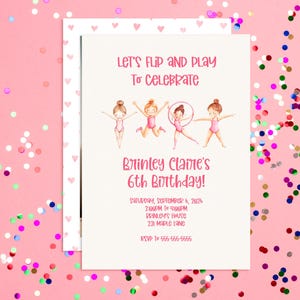 Editable Ballerina Invitation Template, Edit and Print Today! Tutu Birthday Invitation, Ballerina Birthday Invitation, Instant Download
