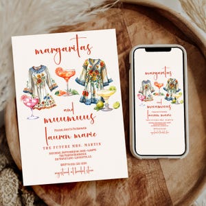 MuuMuus and Margaritas Invitation | Girls Night Invite | Moomoos and Margaritas Digital | Ladies Night Invitation | Editable Template