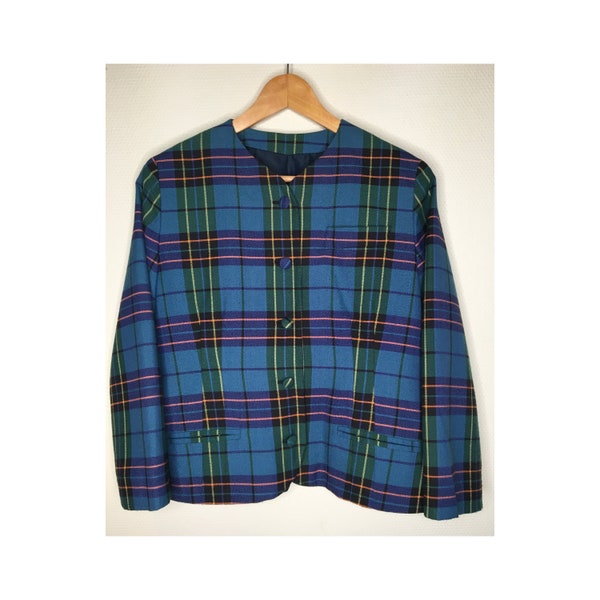Tapis vinyle vintage Tartan écossais - TenStickers