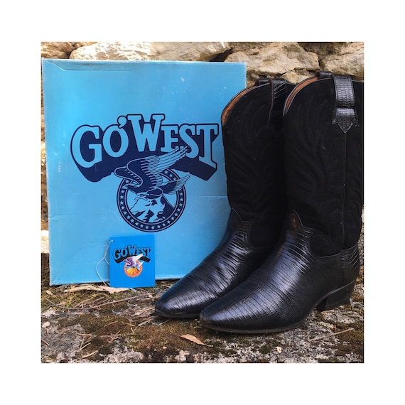 Boots vintage santiags 80s/90s GO WEST