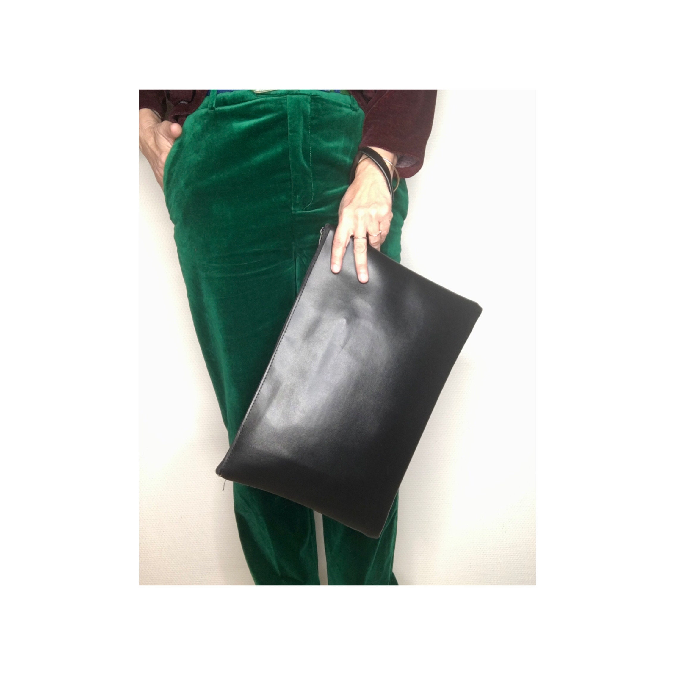Pochette oversize femme sale
