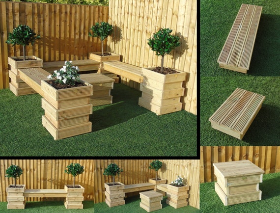 Create Make Your Own Garden Seating Area Set Bee Hive Etsy