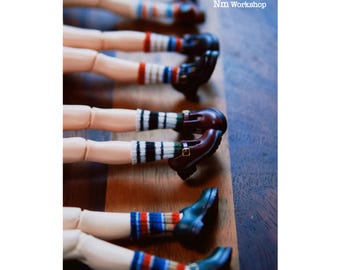 striped socks for bltythe & dolls