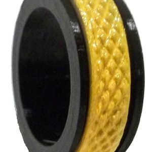 Thin Gold Line Anti-anxiety Fidget Ring Free USA Shipping