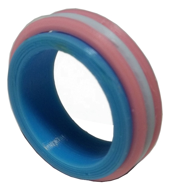 light blue fidget spinner