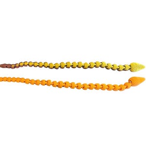 Colorful 3D Printed Snake Fidget Toy Articulating Band
