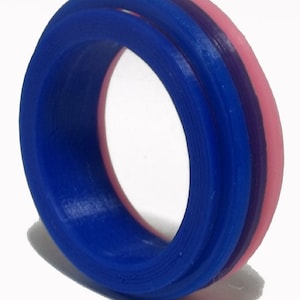 Bisexual Pride Anti-Anxiety and Stress Relief Fidget Spinner Ring Free USA Shipping