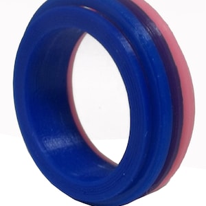 Bisexual Pride Fidget Spinner Ring Anti Anxiety Stress Relief 3D Printed