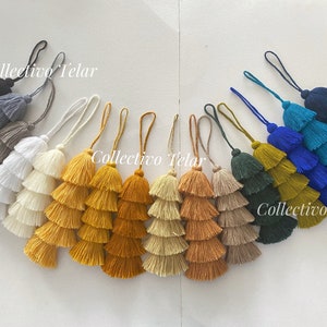 pom tassel for handbags, tassel bag charm, pom tassel for purses, gifts for guests, destination wedding favors, handmade event gifts