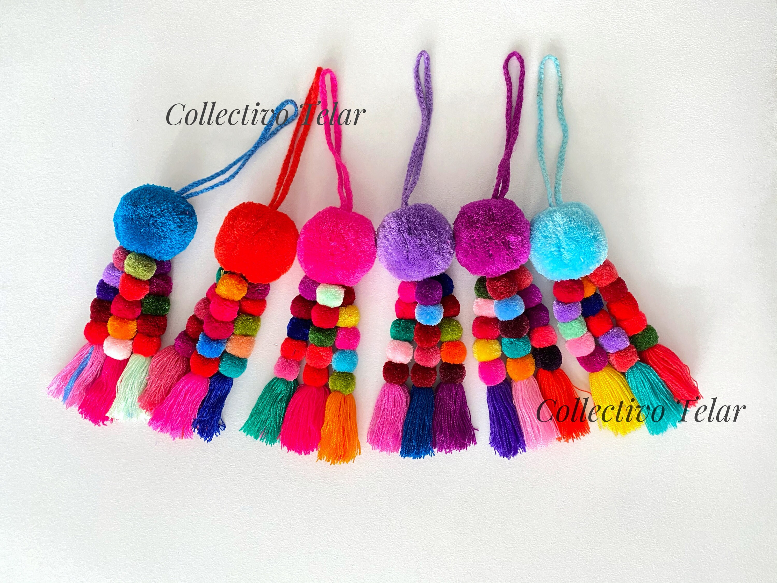 Pom Pom Tassel for Handbag Pom Tassel Bag Accessory Pom Pom Etsy