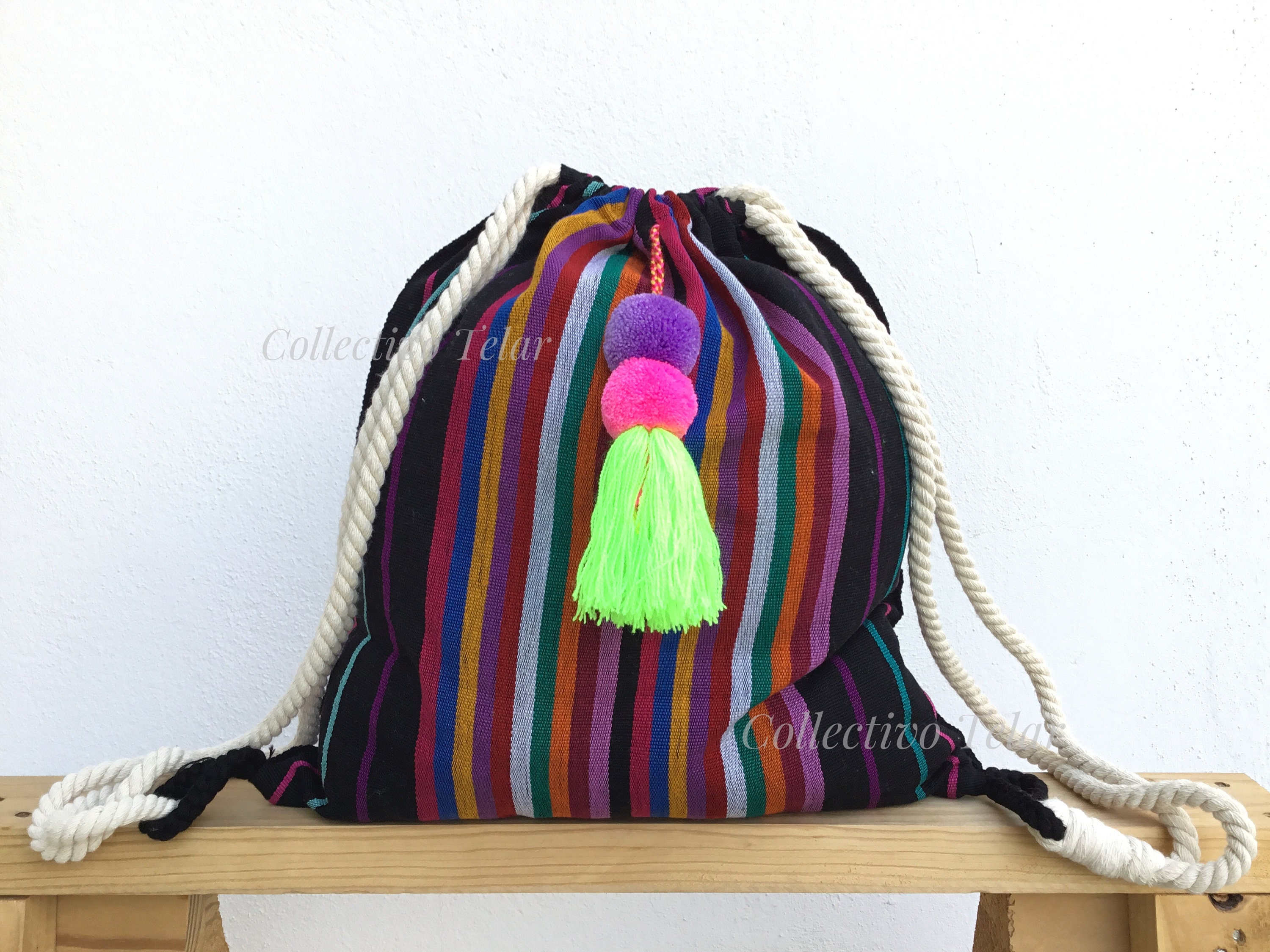 mexican woven bag