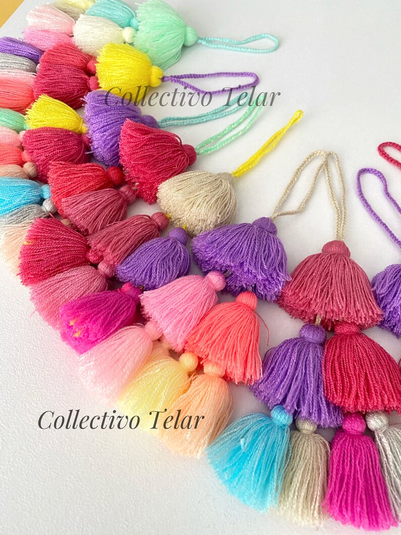Tassel charm for hangbags mexico pom pom tassel Pom pom bag charm Tassel bag charm Pom pom decorations tier tassel handmade tiered tassel