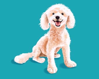DIGITAL Pet Portrait Commission