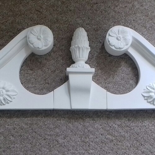 A Traditional Design Door / Window Pediment no2 Frame - Etsy