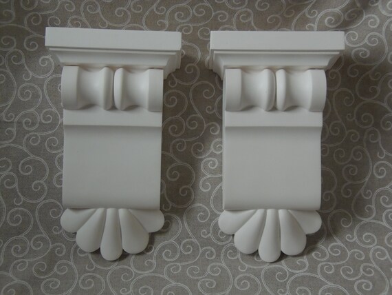 A Pair Of Large Medium Size Victorian Classic Design Plaster Etsy
