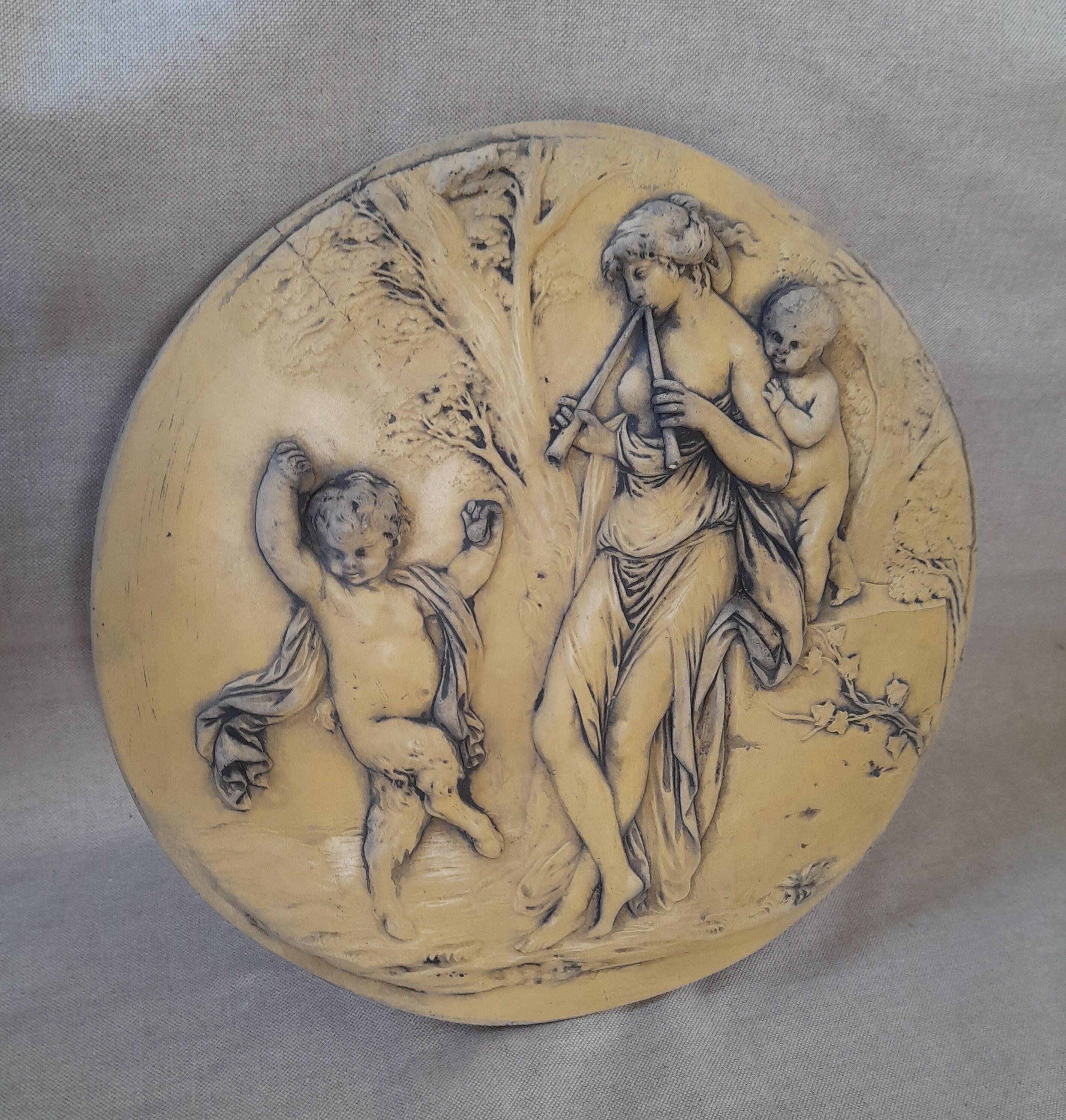 Roman / Greek Style Classical Wall Plaque Finish in Aged Etsy UK